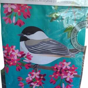 Garden Flag Sparrow 12x18 Inch Double Sided Yard Flag